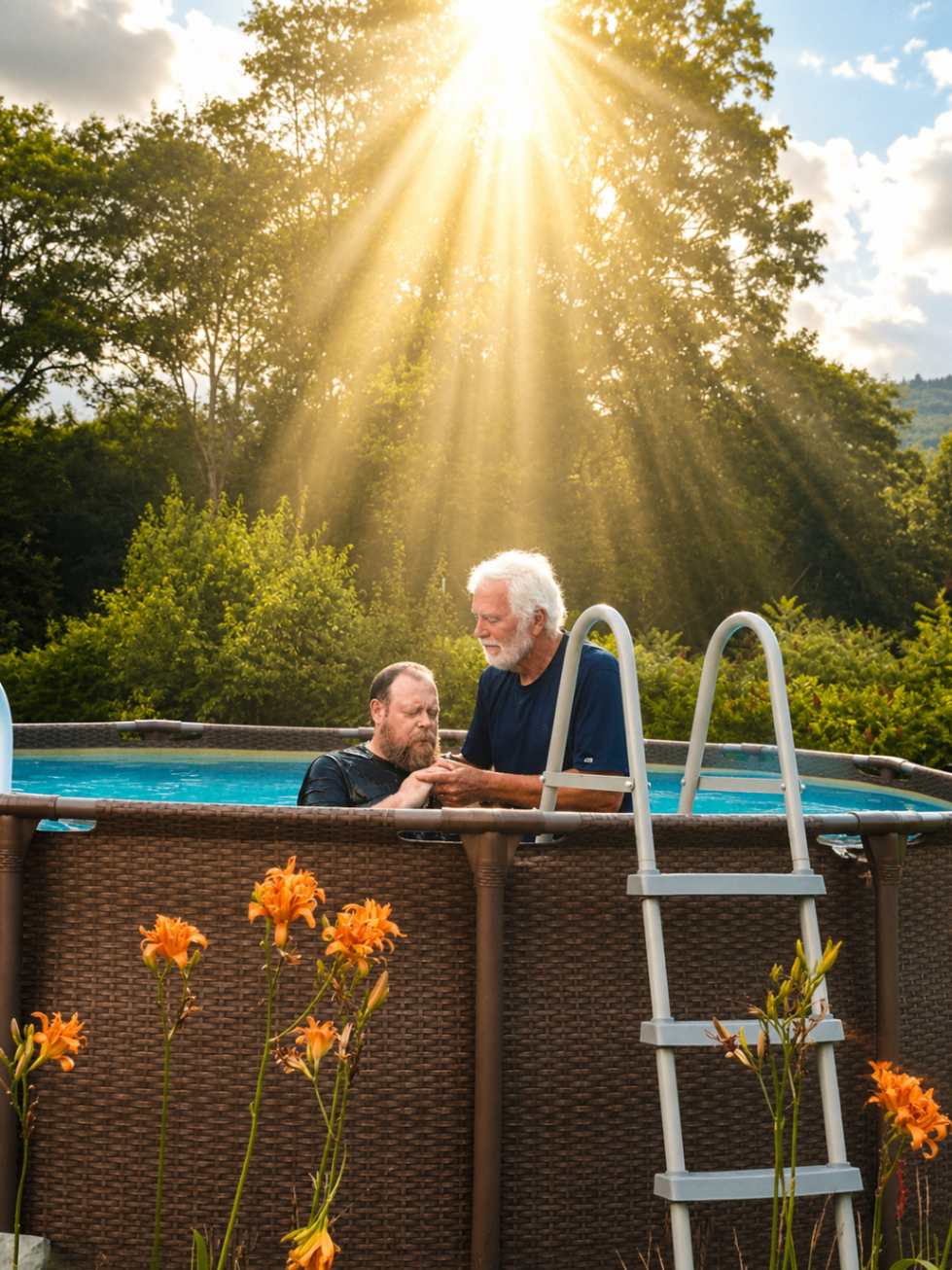 Church Picnic and Baptism — photo 9