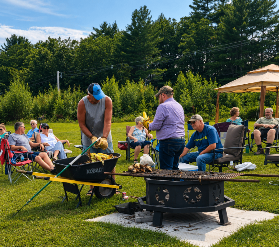 Church Picnic and Baptism — photo 51